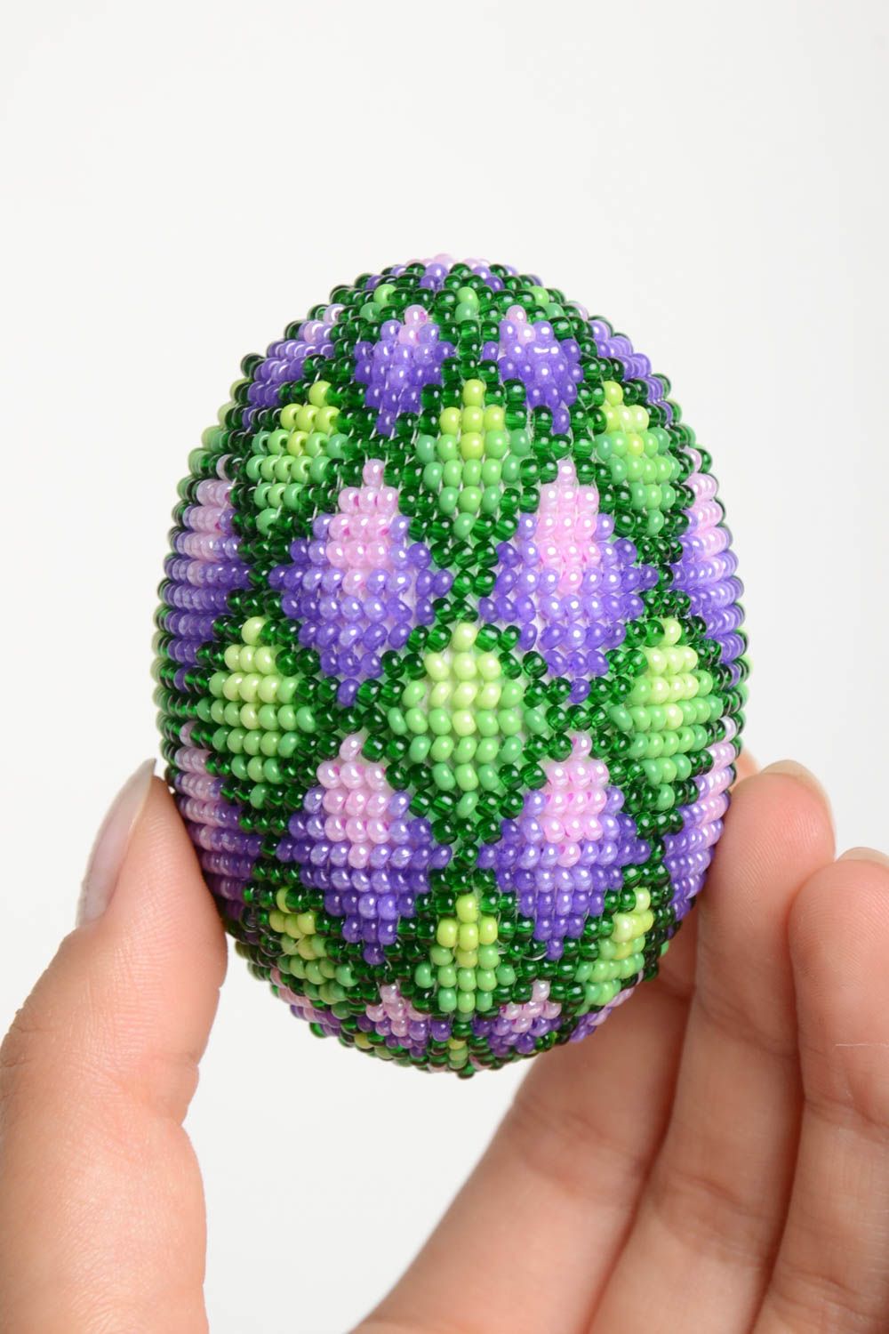 Figura de madera hecha a mano huevo de Pascua inusual regalo original decorativo foto 5