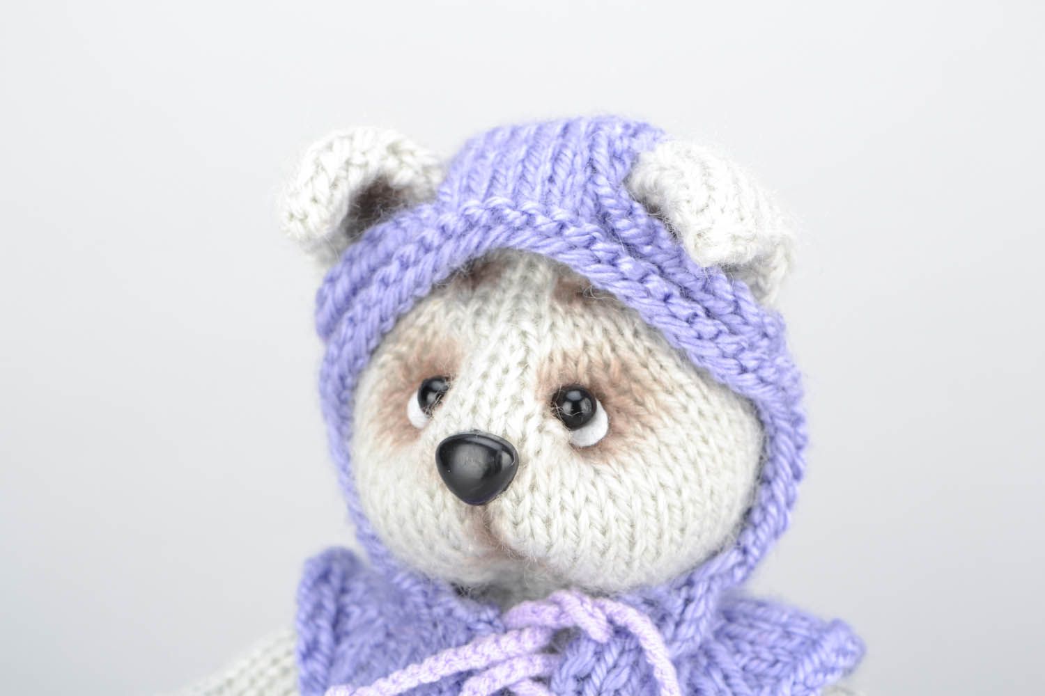 Soft knitted toy Puppy photo 3