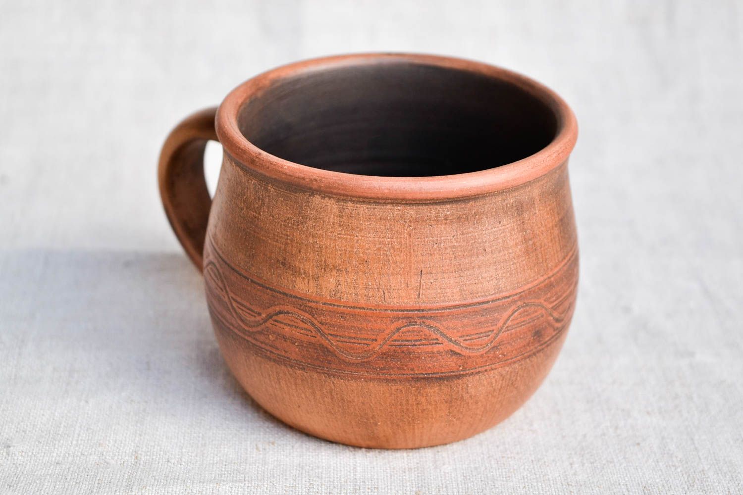 Handgemachtes Geschirr Tasse Keramik Geschenk für Frau Küchen Dekor 300 ml foto 5