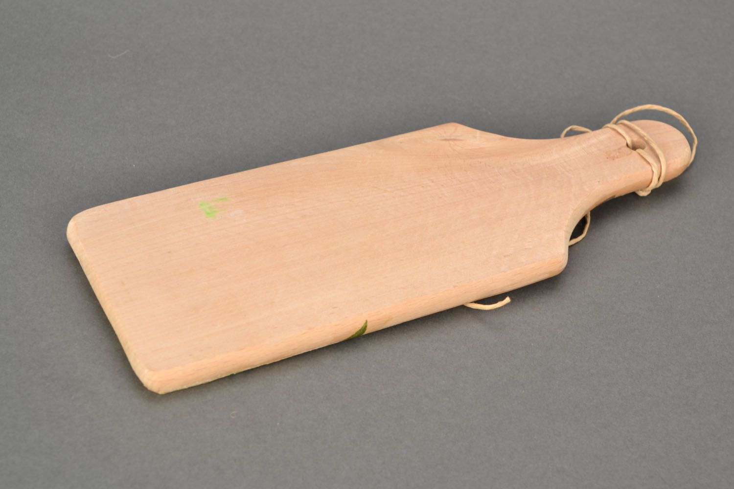 Planche à découper en bois décorative faite main technique de serviettage Olive photo 4
