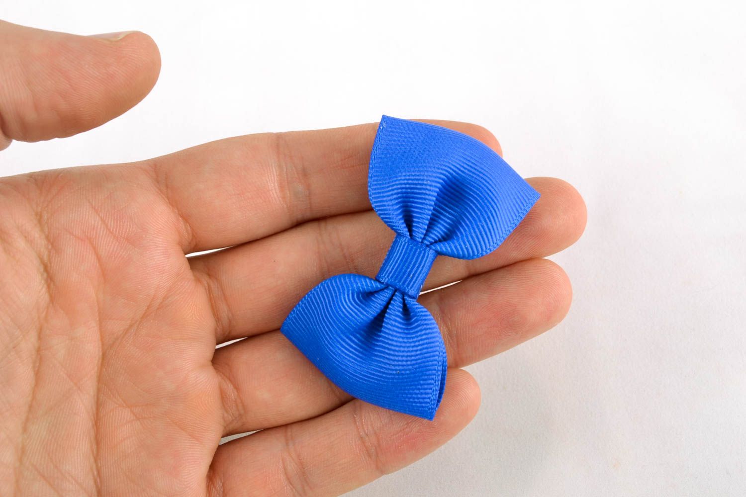 Beautiful handmade textile barrette bow hair clip hair style ideas gifts for her photo 2