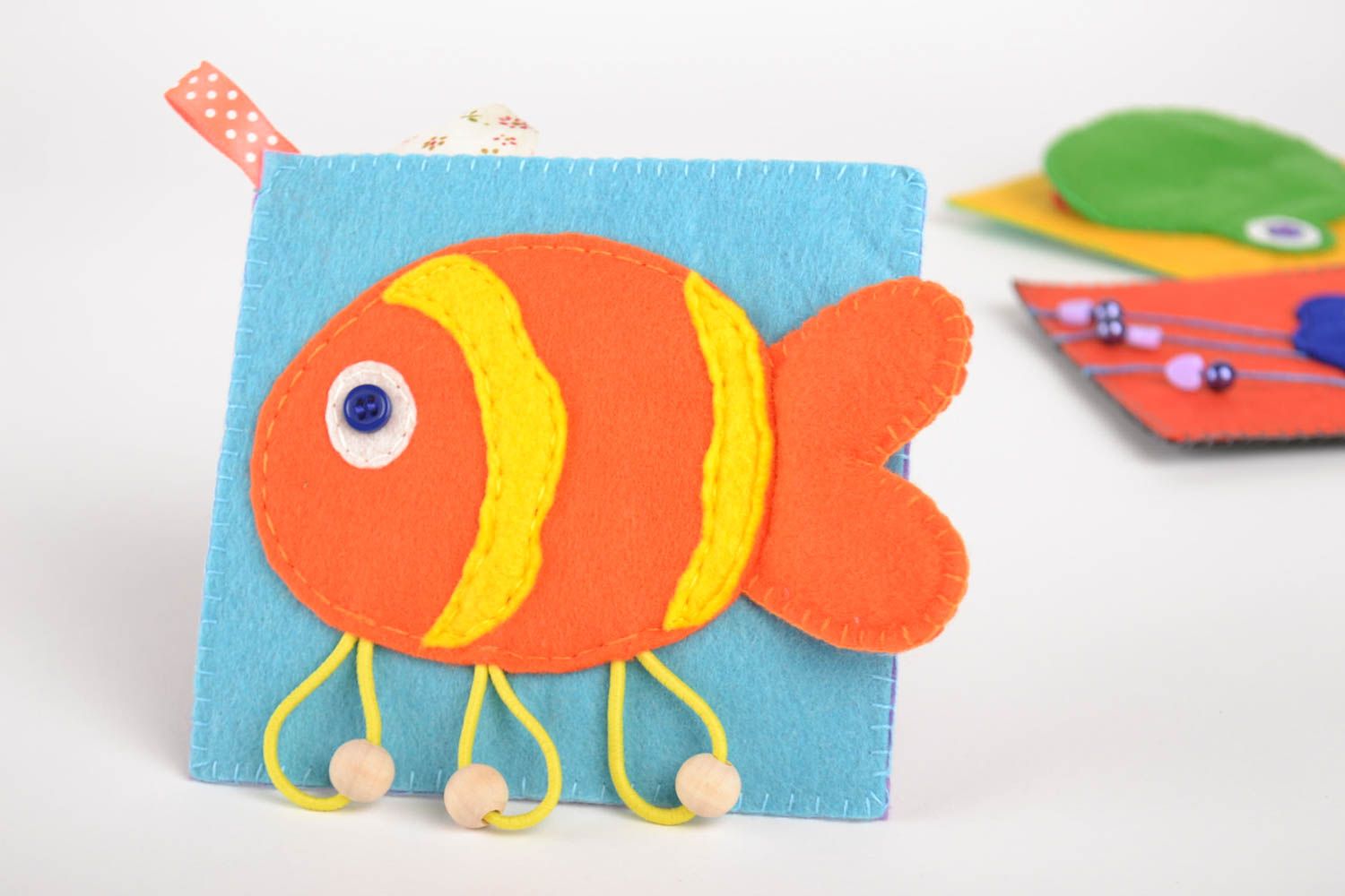 Карточка для развития ребенка игрушка ручной работы подарок для ребенка фото 1