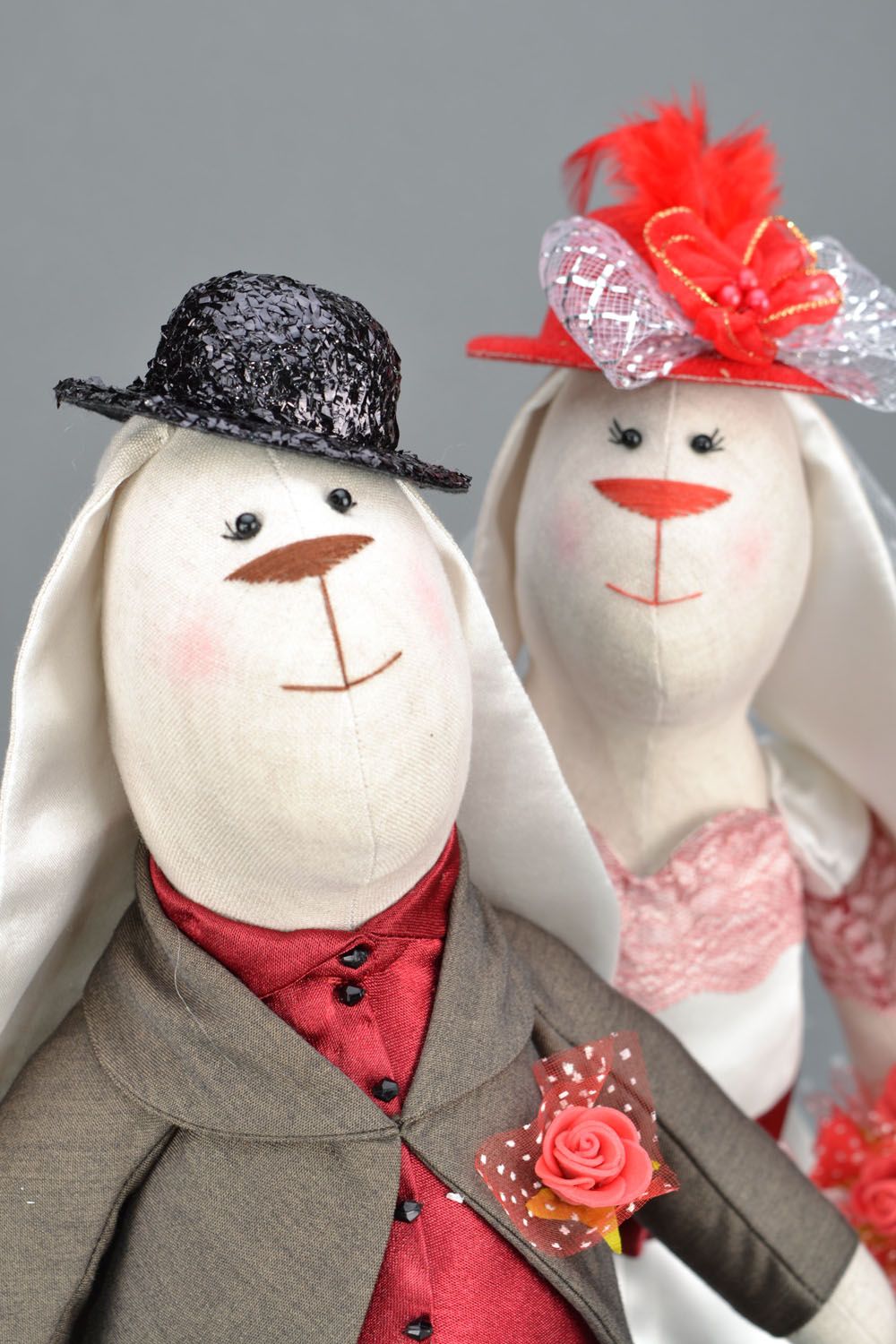 Soft toys Bride and Groom photo 4