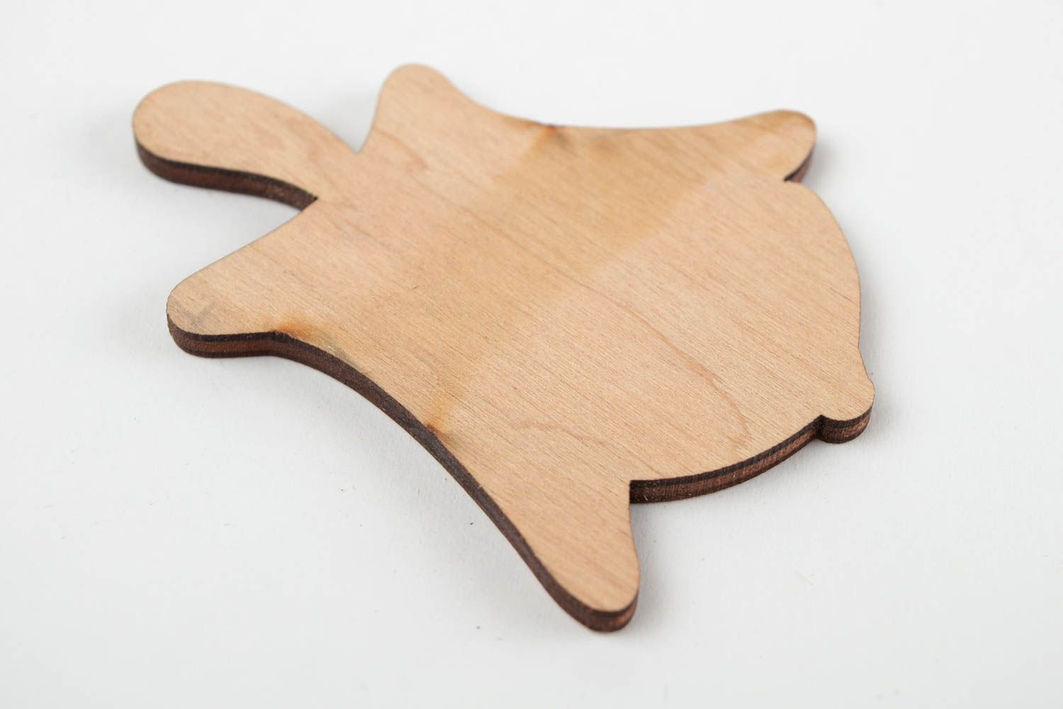 Handmade Figur zum Bemalen Holz Rohling Miniatur Figur Hund für Dekor schön foto 4