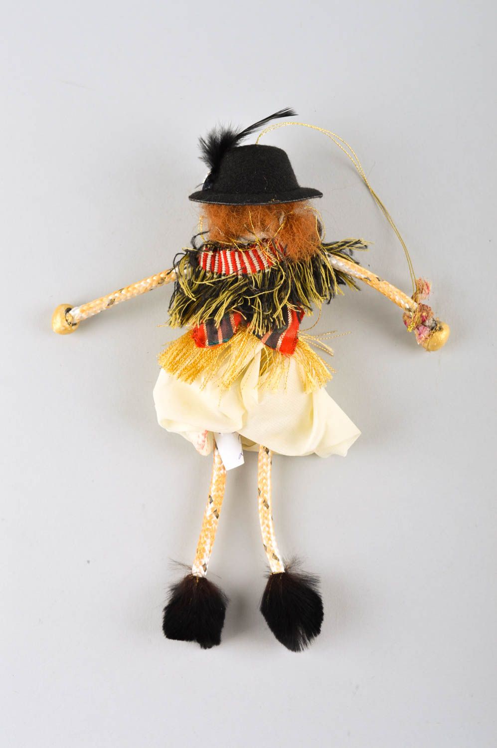 Muñeca artesanal de tela para coleccionar decoración de casa regalo original foto 4