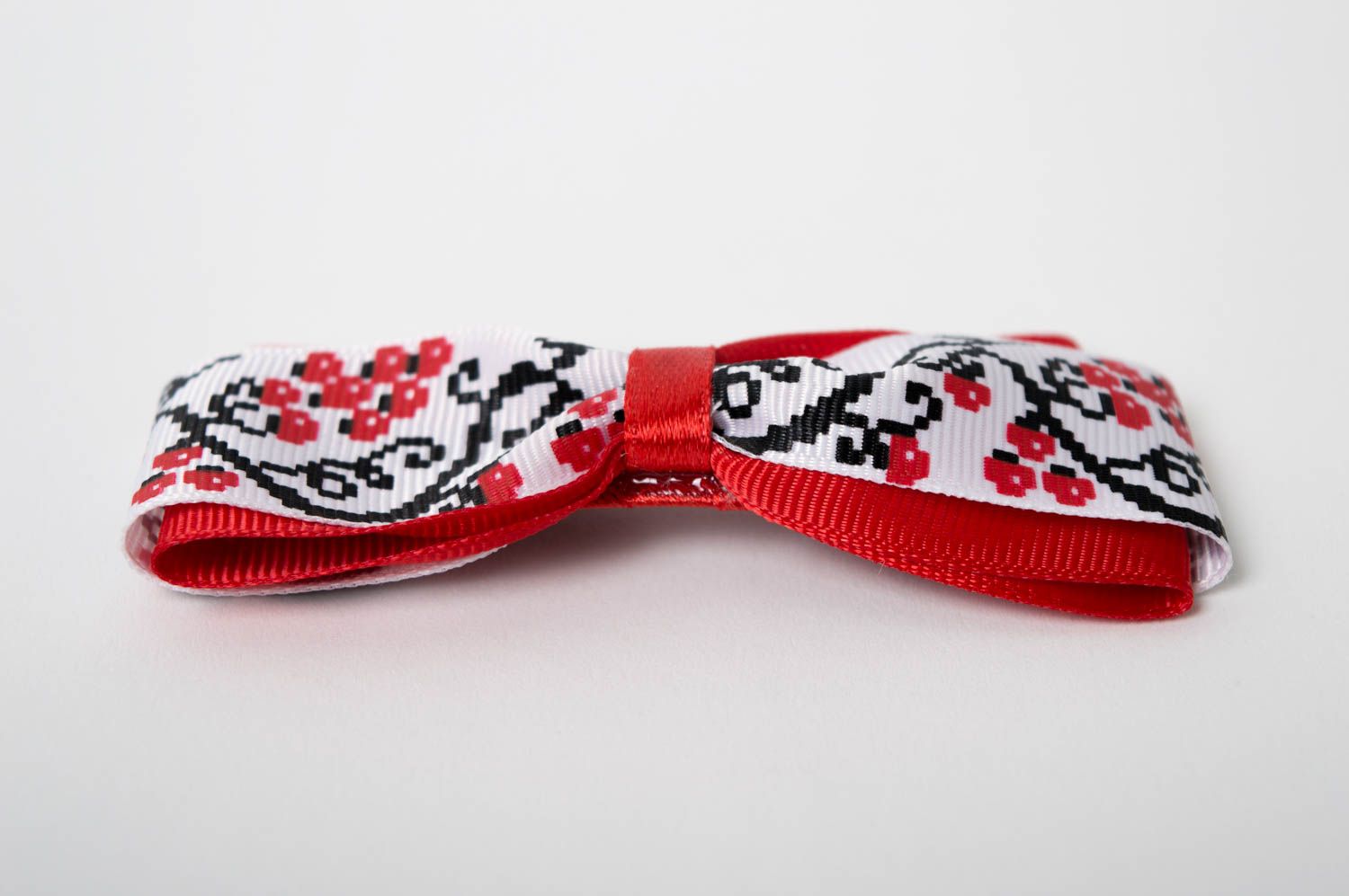 Handmade hair clip unusual accessory gift ideas hair bow for girls bow clip photo 4