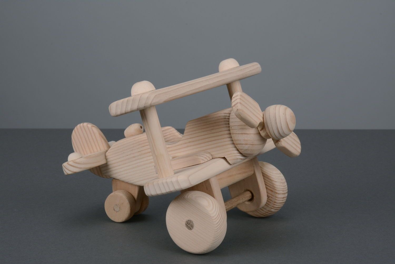 Aereo giocattolo fatto a mano giocattolo di legno giocattolo da bambino foto 3