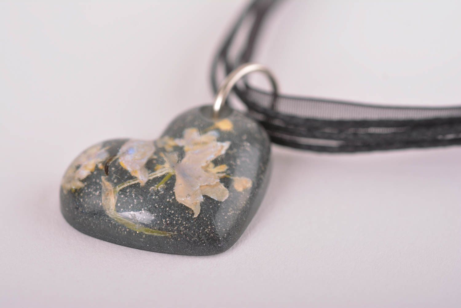 Handmade pendant unusual accessory elite jewelry epoxy pendant for girls photo 4