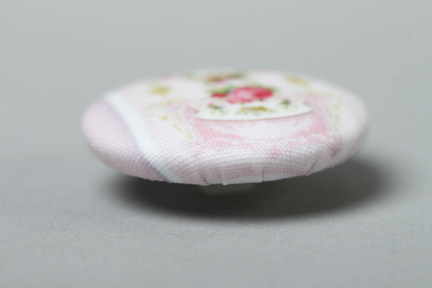 Beautiful handmade fabric button fittings for clothes sewing accessories photo 4