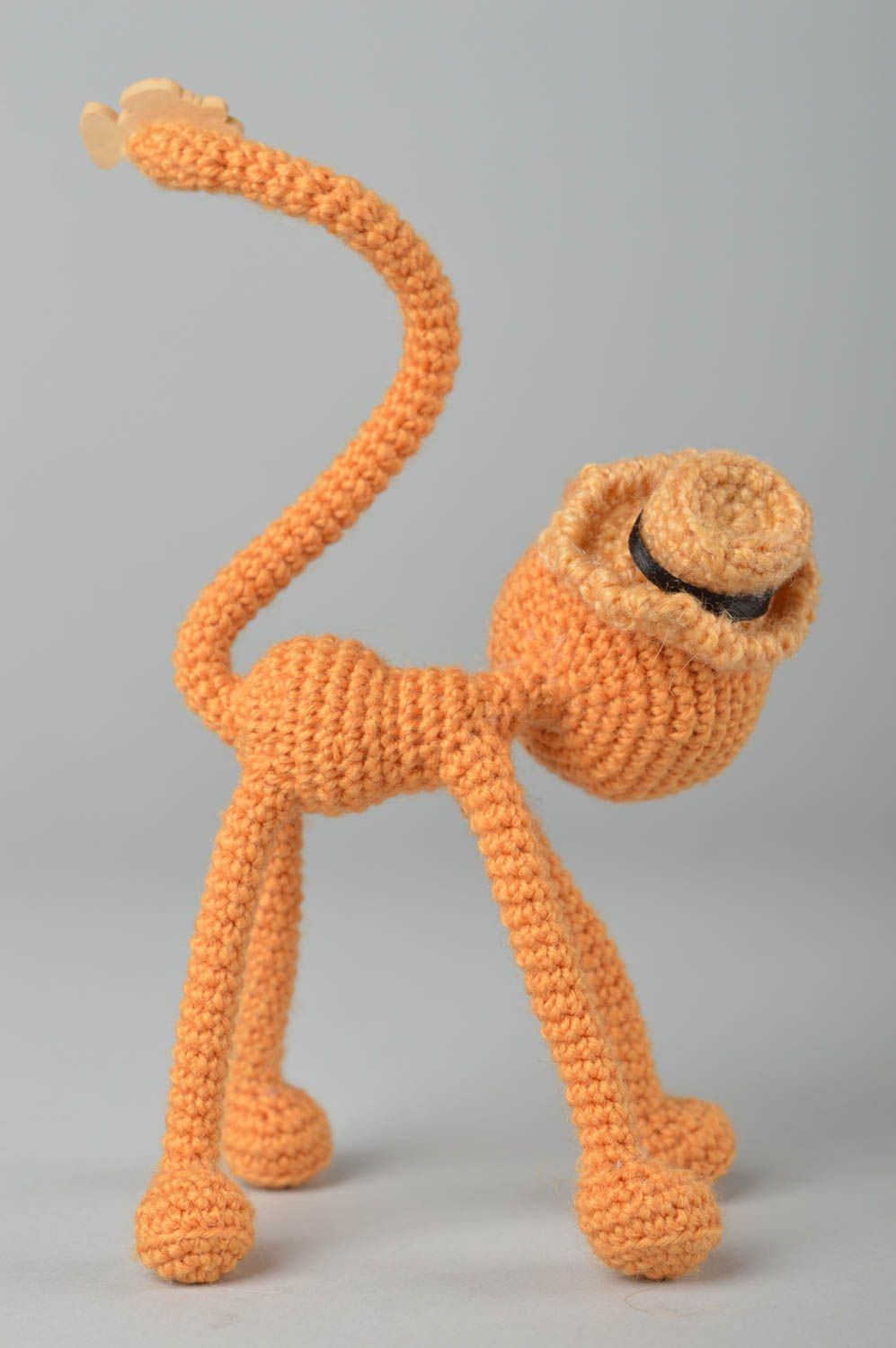 Hand-crocheted creative toy handmade crocheted toy for babies nursery decor photo 4