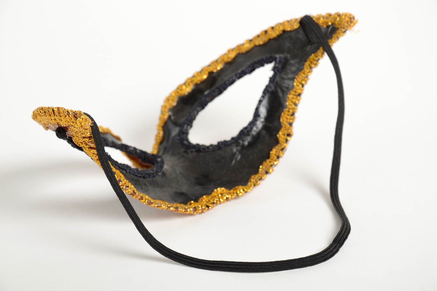 Venezianische Maske handgemachte Papier Maske kreative Kostüm Ideen für Damen foto 3
