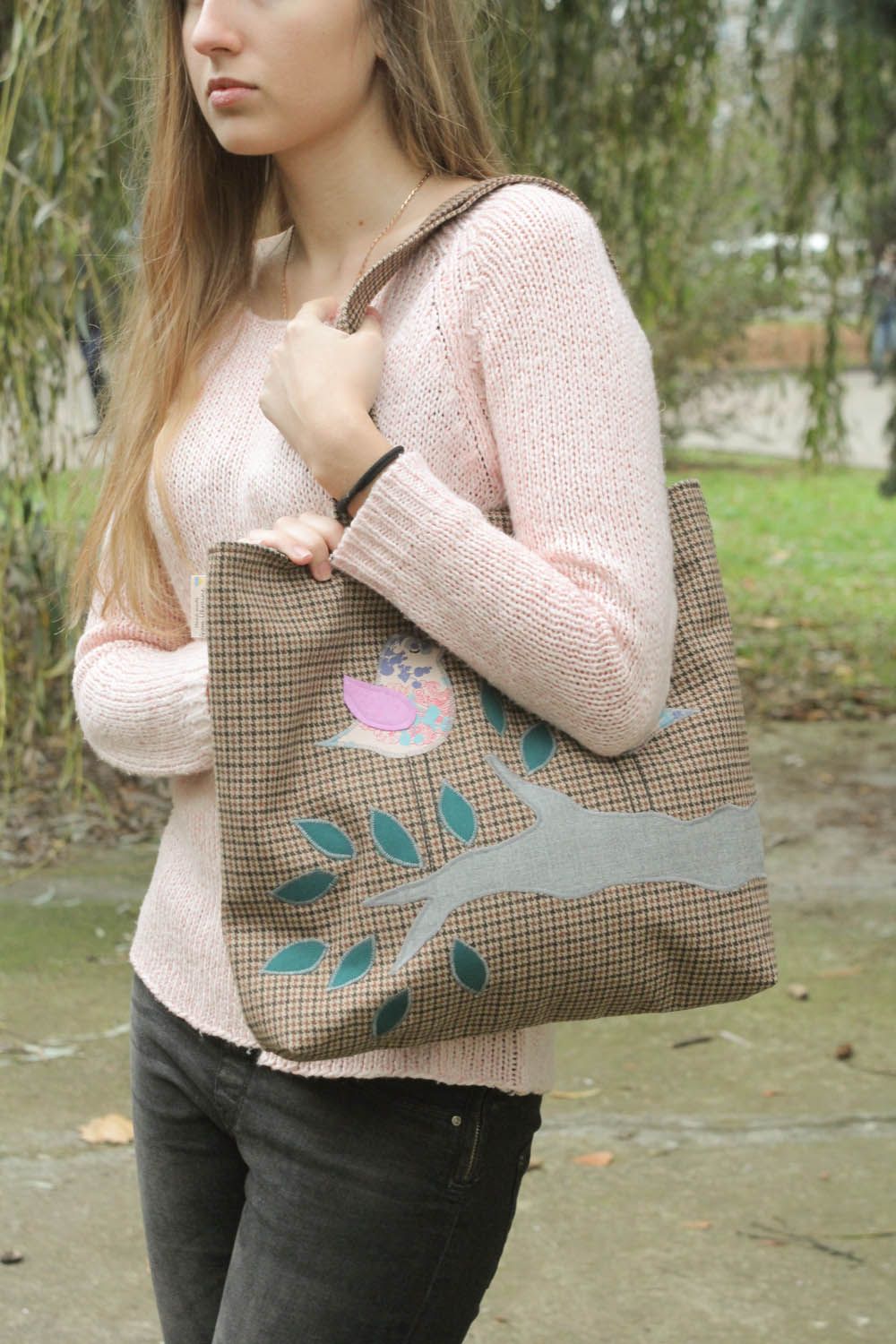 Women's fabric bag photo 1