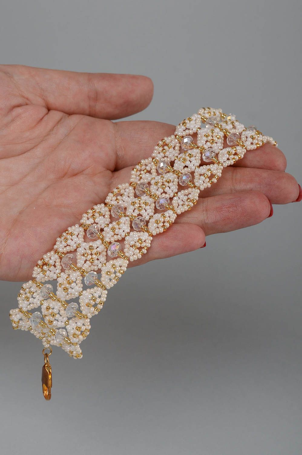 Handmade designer bracelet delicate bracelet for women seed bead bracelets photo 5