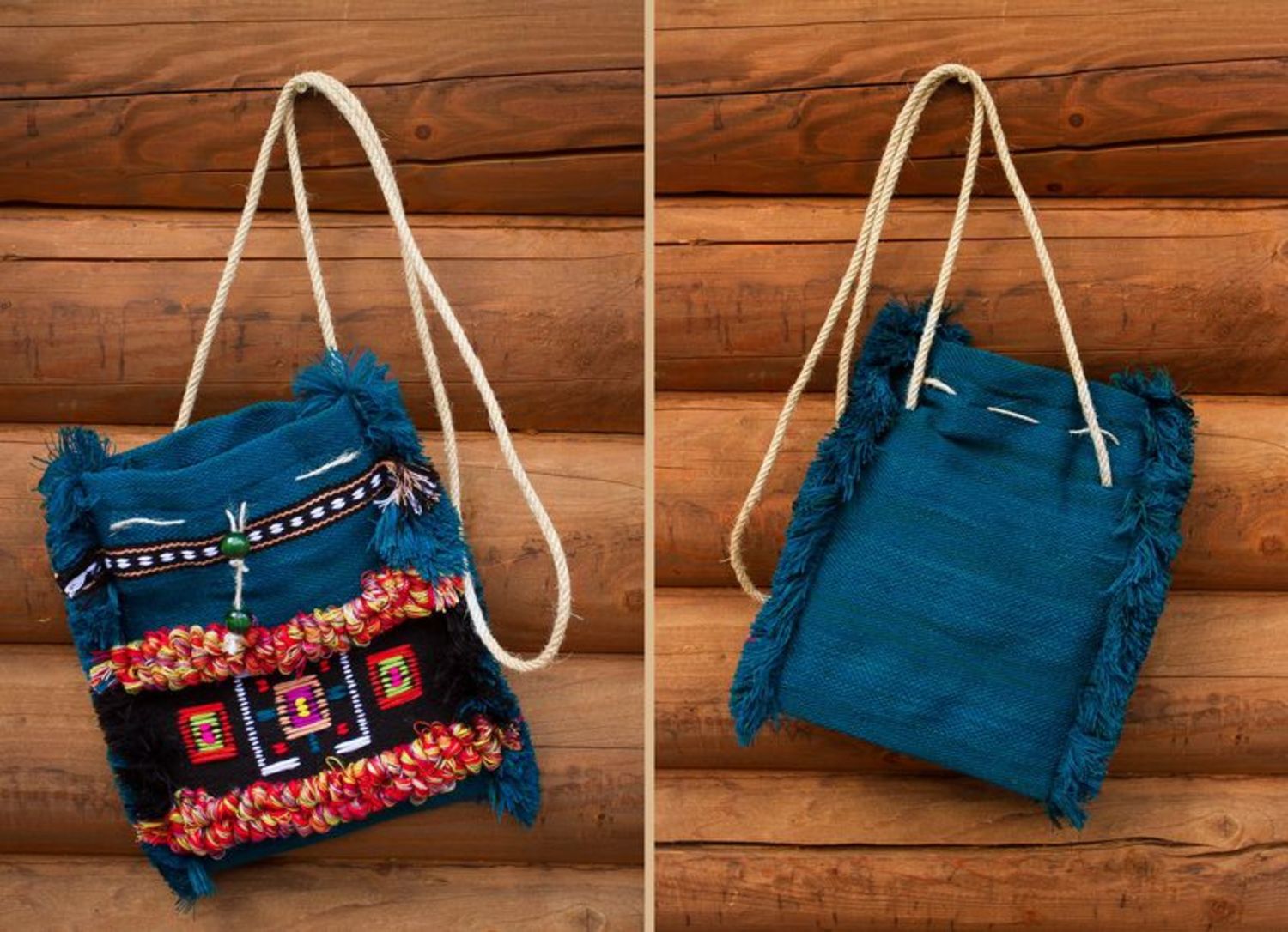 Sack-bag in ethnic style  photo 1