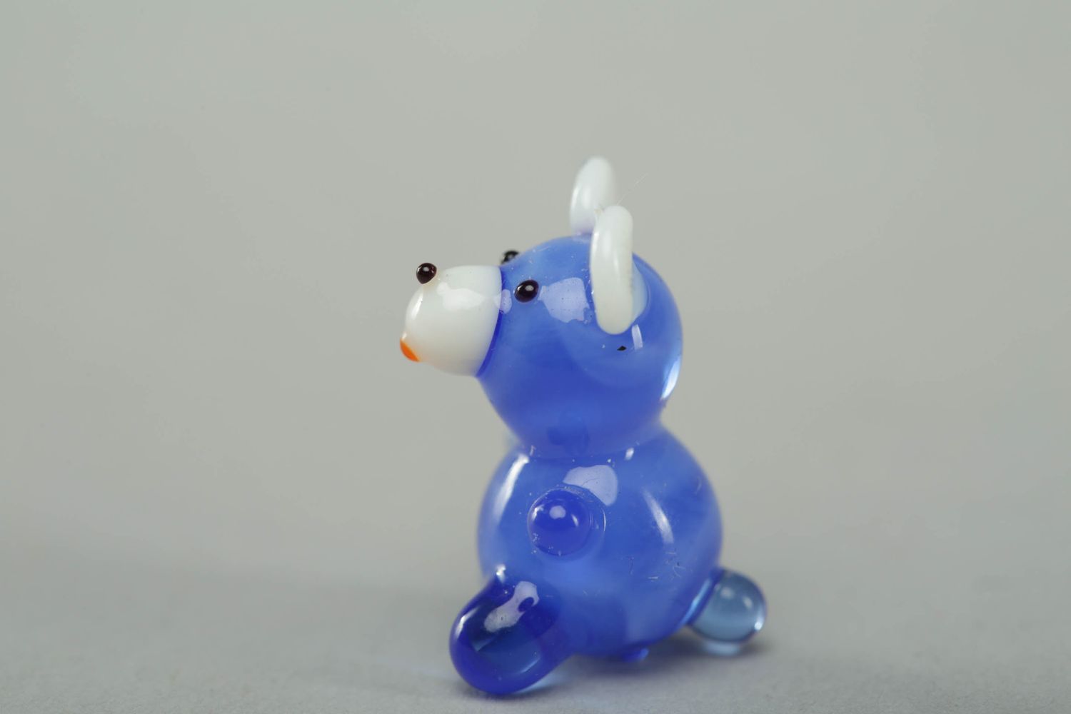 Lampwork glass figurine Mouse photo 2