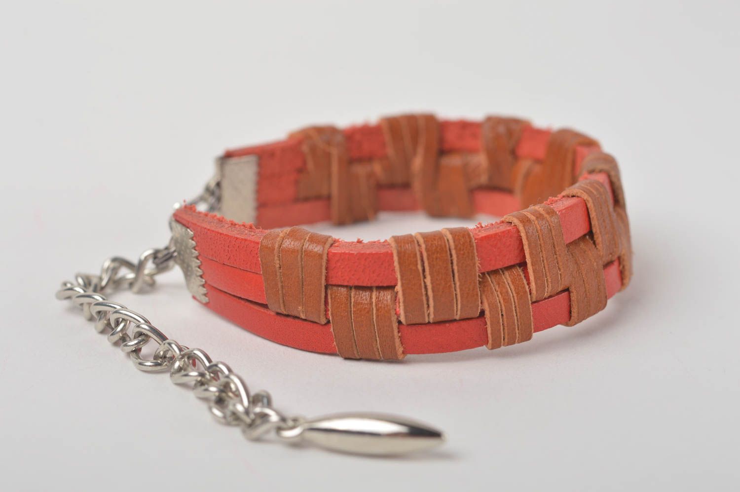 Handmade leather bracelet designs cool jewelry leather goods gift ideas photo 4