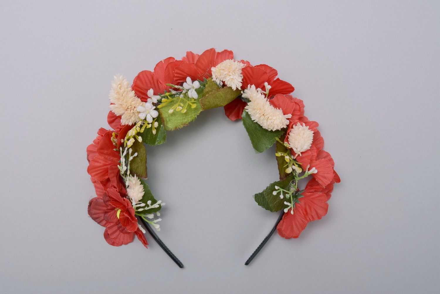 Headband Blooming poppies photo 1