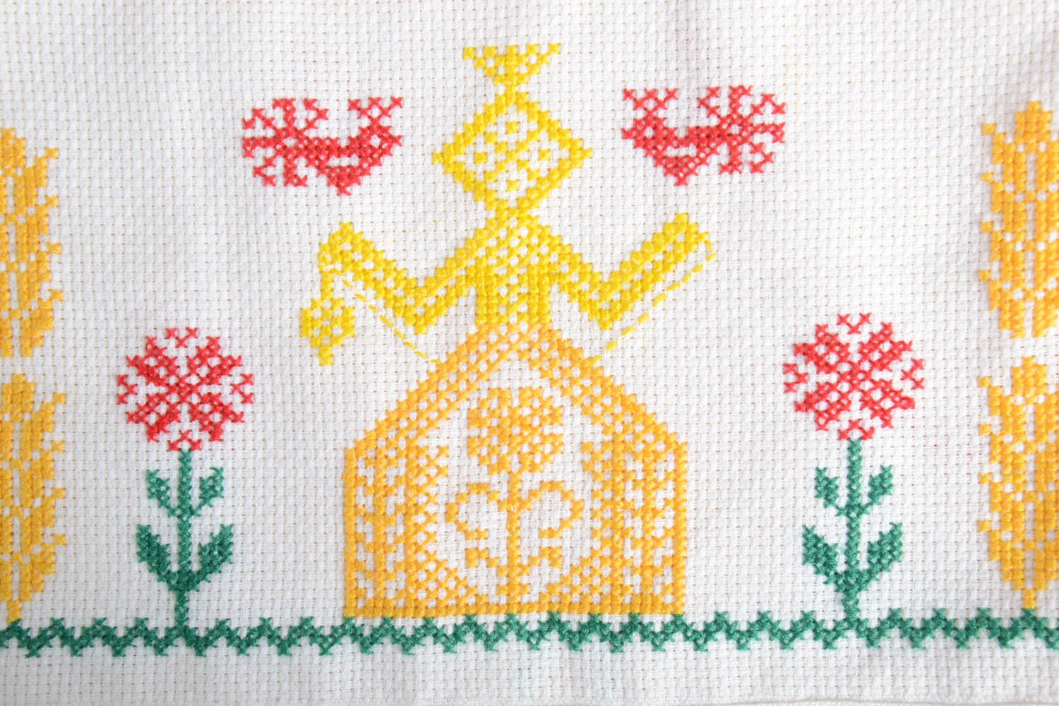 Bolso de tela artesanal bordado accesorio de mujer textil regalo original foto 2
