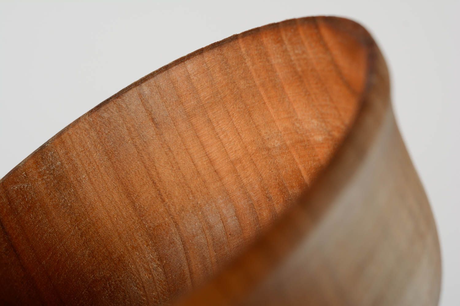 Petits bols creux en bois faits main originaux 5 pièces vaiselle écologique photo 5