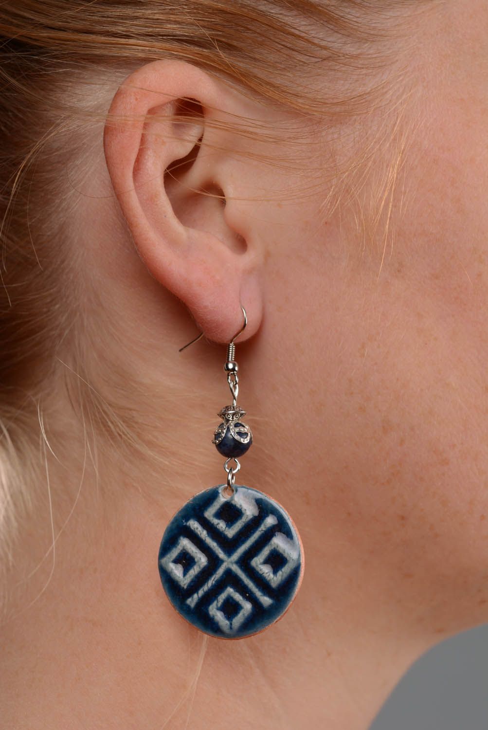 Amulet earrings Makosh photo 5