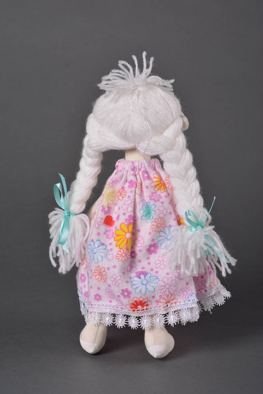 Muñeca de trapo hecha a mano juguete para niñas bonito regalo personalizado foto 5