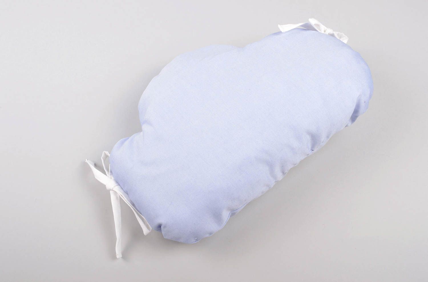 Nestchen für Babybett handmade Nestchen Wolke Bett Kopfschutz Baby in Blau foto 2
