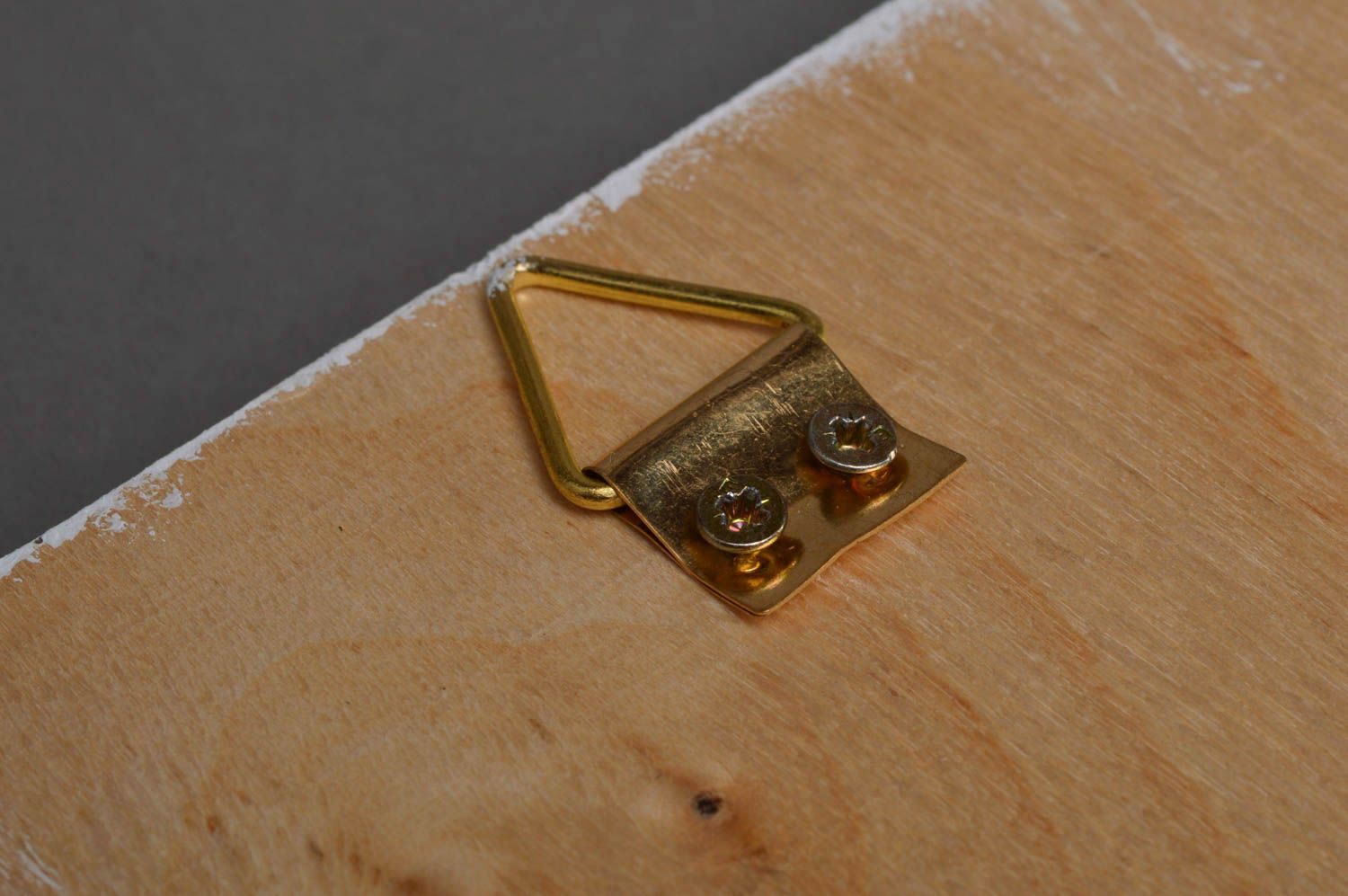 Handgemachter Schlüsselhalter aus Holz in Decoupage Technik mit 3 Haken foto 3