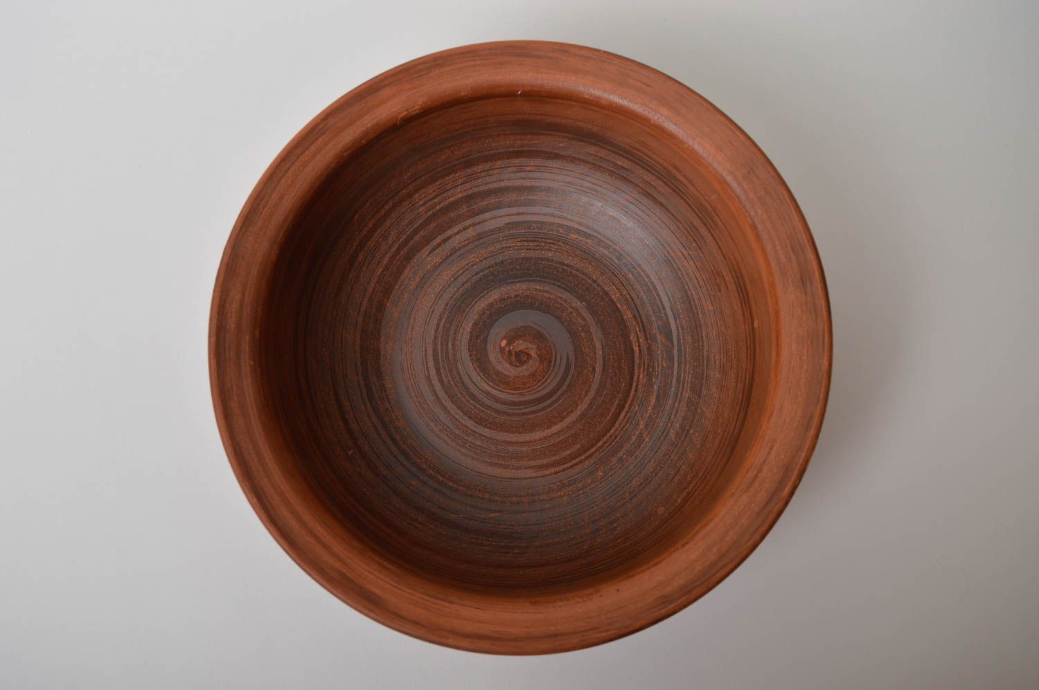 Посуда ручной работы керамическая миска большая глубокая глиняная посуда фото 3