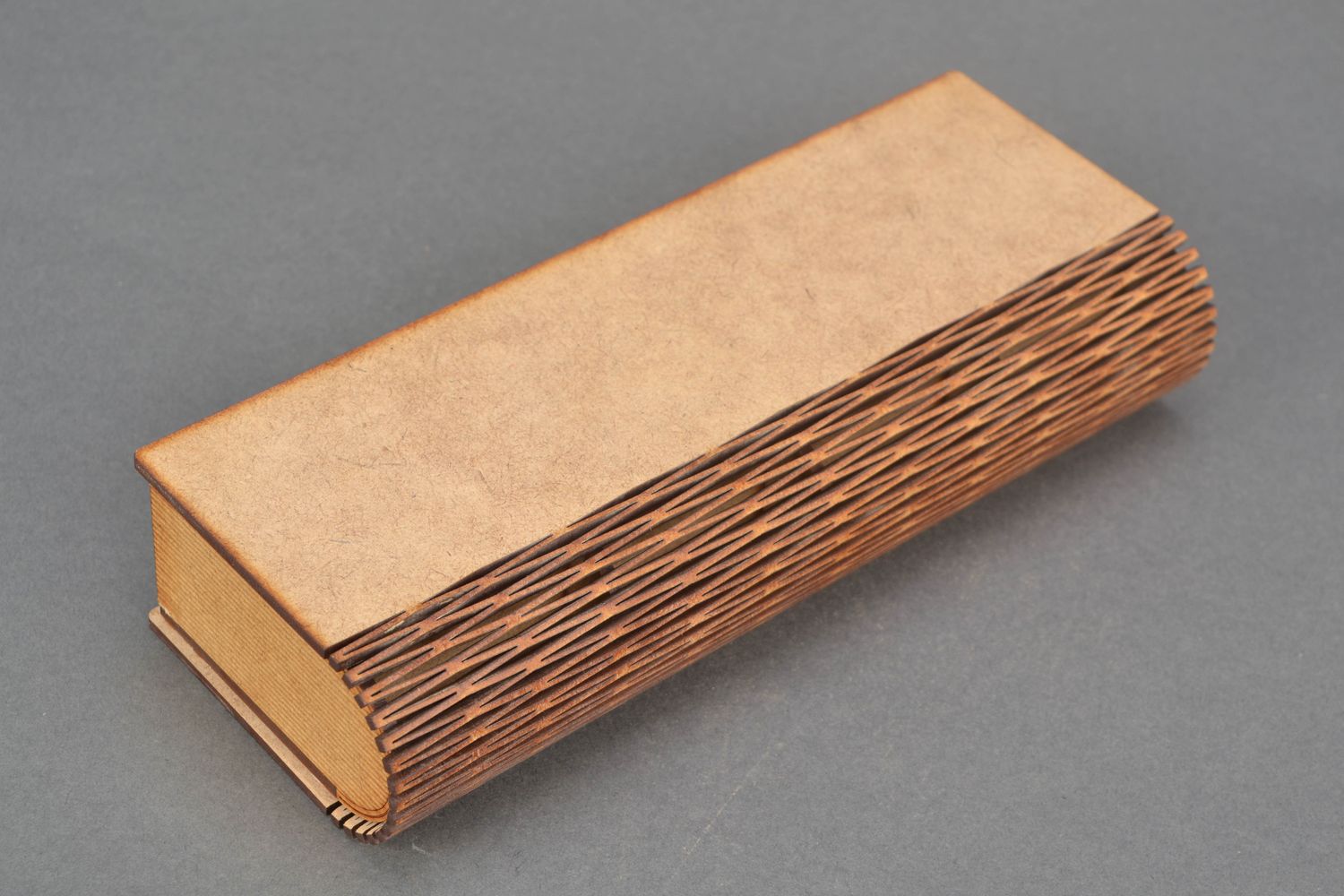 Wooden pencil case for creative work photo 1