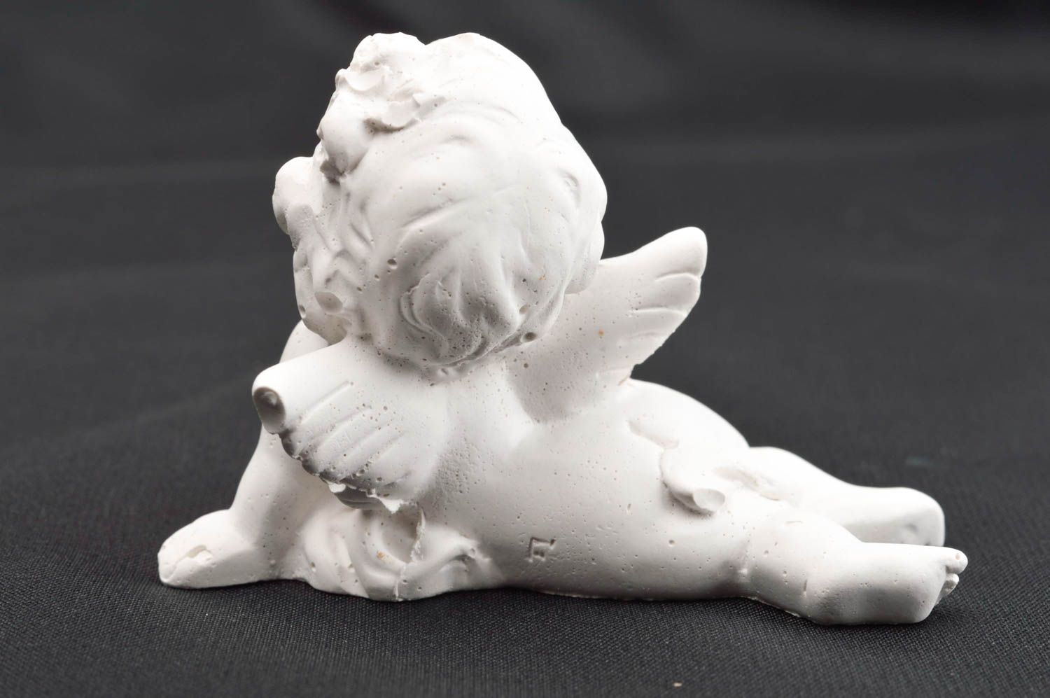 Handmade cute angel figurine blank for decoupage material for creativity photo 4