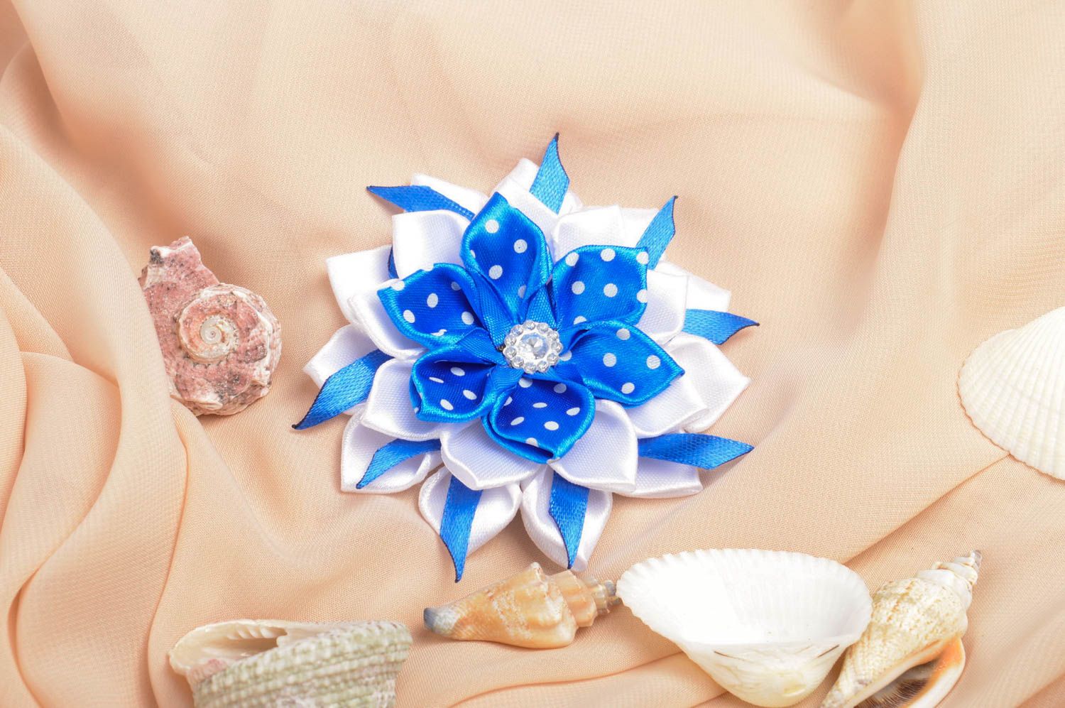 Handmade accessory designer hair clip for babies gift for her flower hair clip photo 1