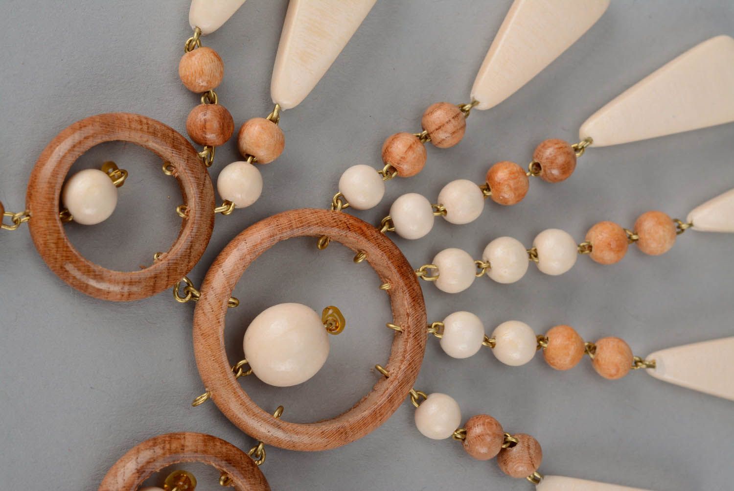 Wooden beads photo 3