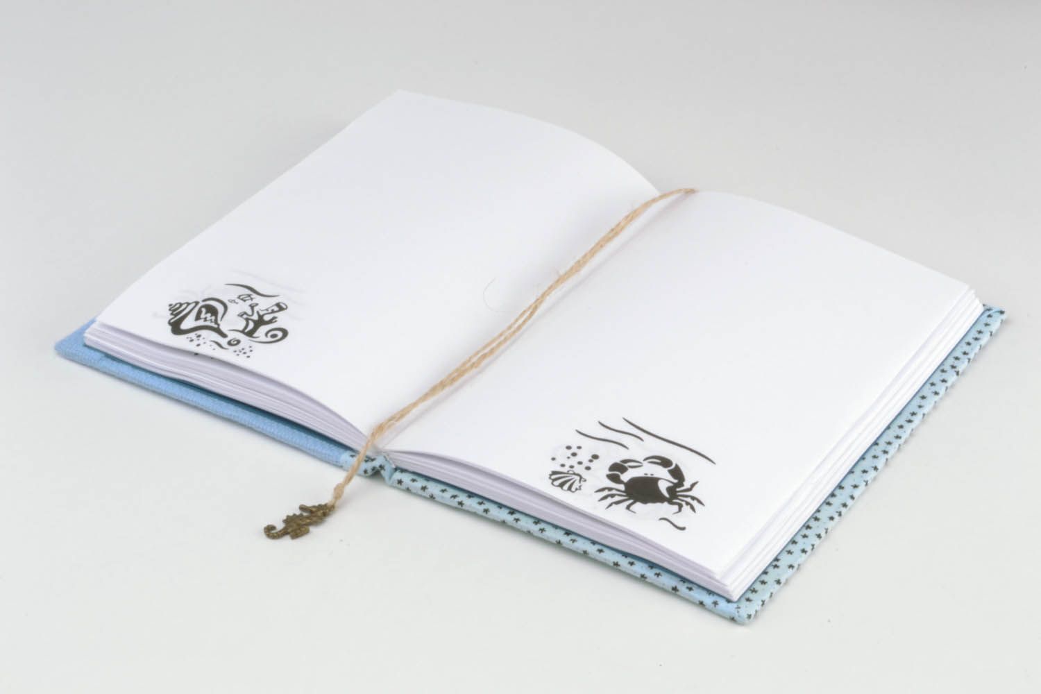 Notebook with hand embroidered cover photo 4