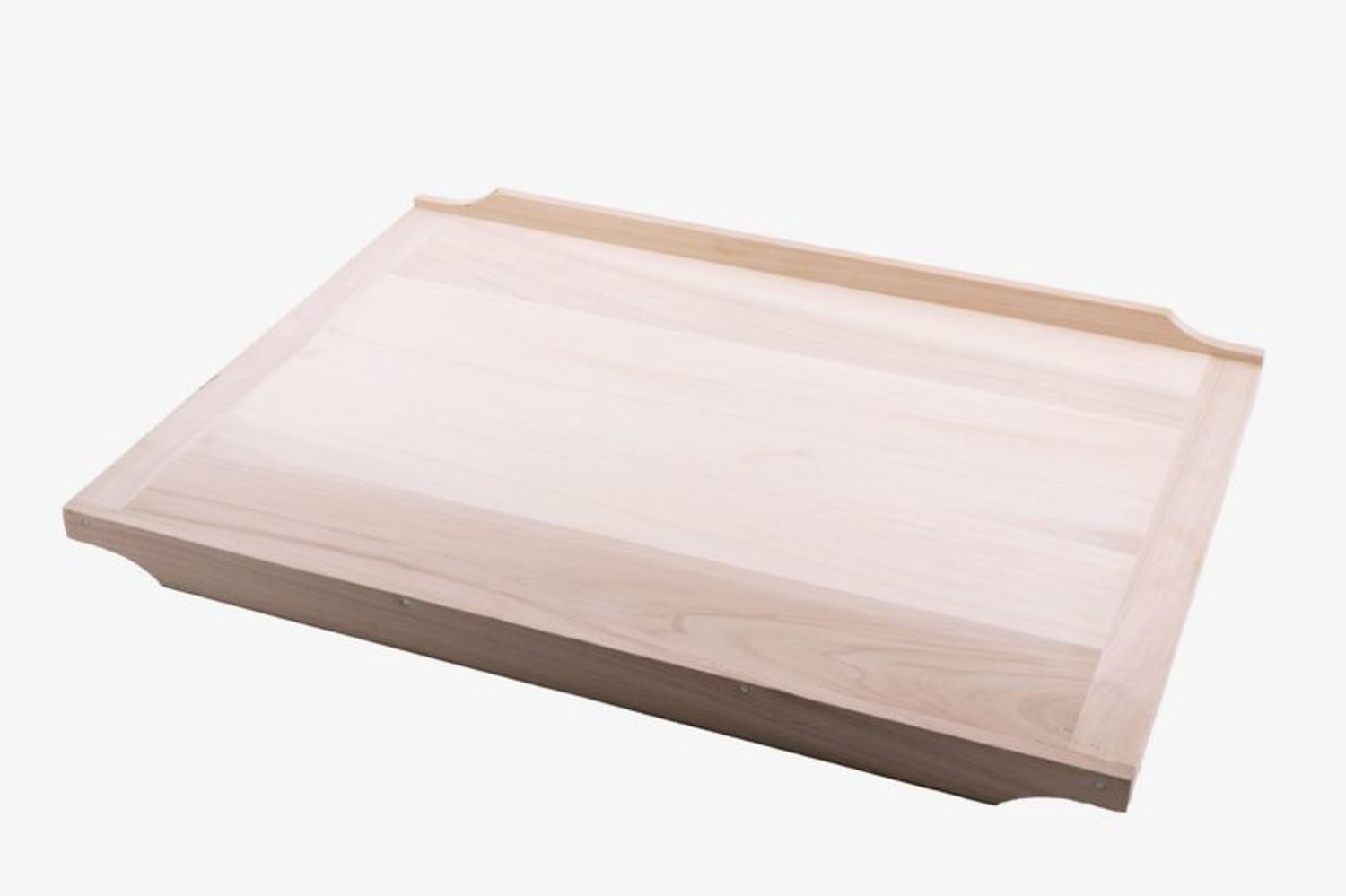 A wooden cutting board photo 1