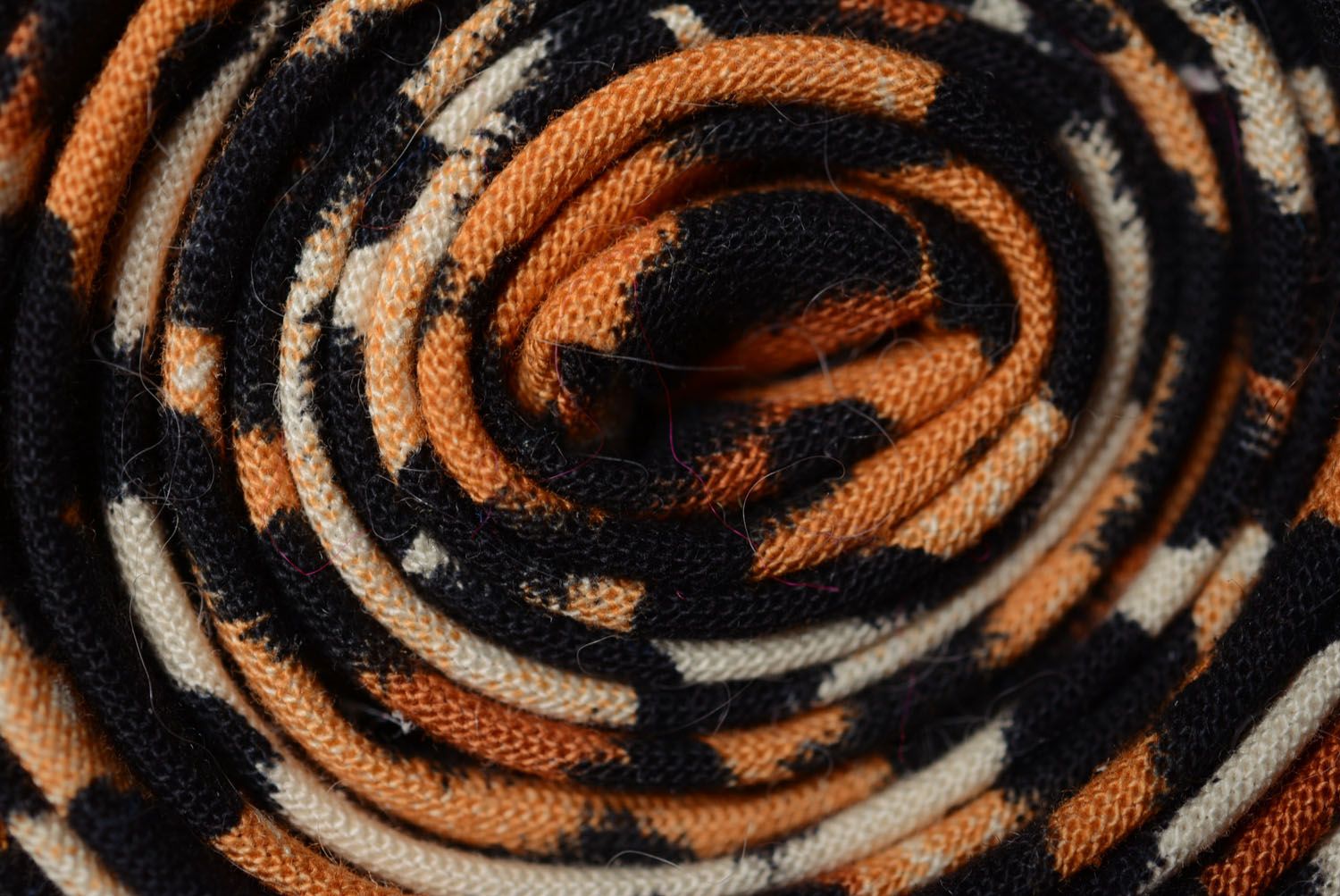 Corbata original de color de leopardo de algodón foto 5
