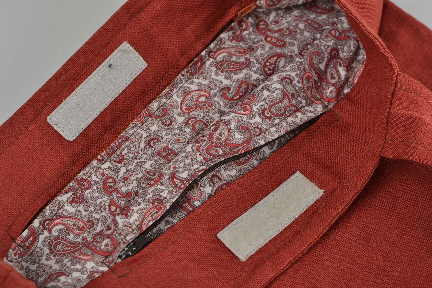 Женская сумка из ткани ручной работы оригинальная с кружевом авторская Прованс фото 4