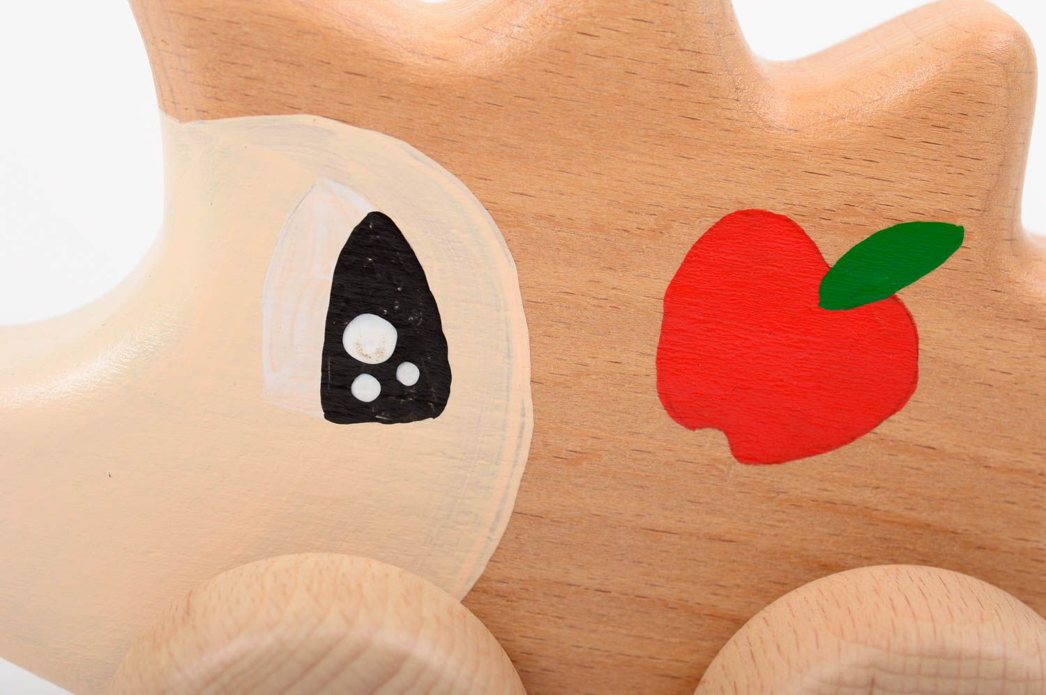 Wooden toy made of beech handmade accessories unusual stylish home decor photo 2