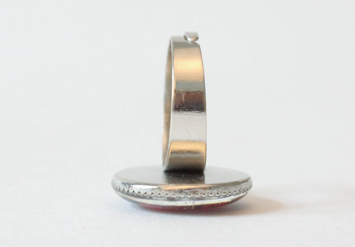 Handmade metal ring  photo 2