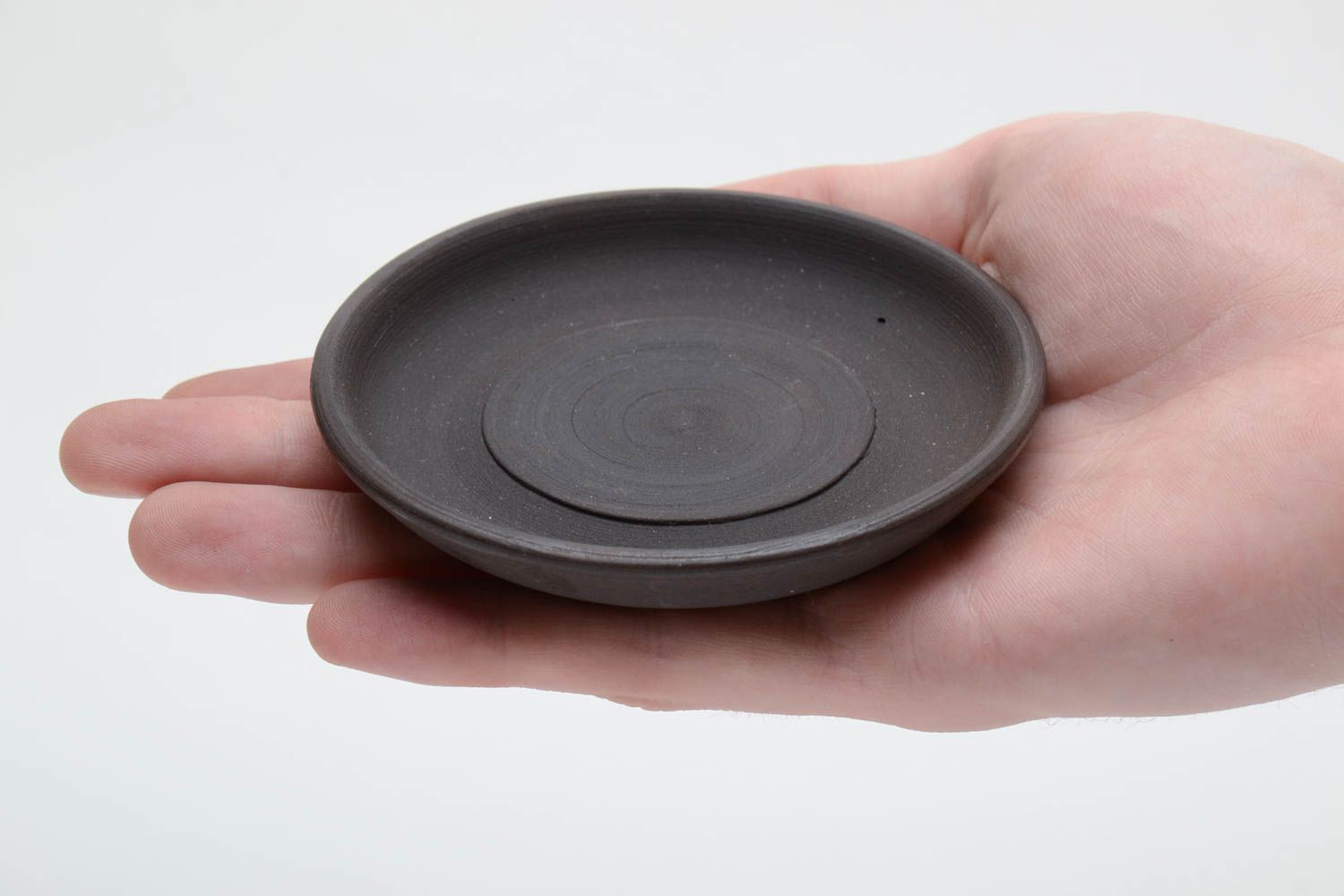 Ceramic saucer for cup photo 5