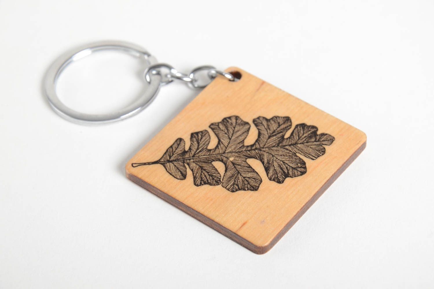Handmade keychain unusual keychain for phone gift ideas wooden souvenir photo 5