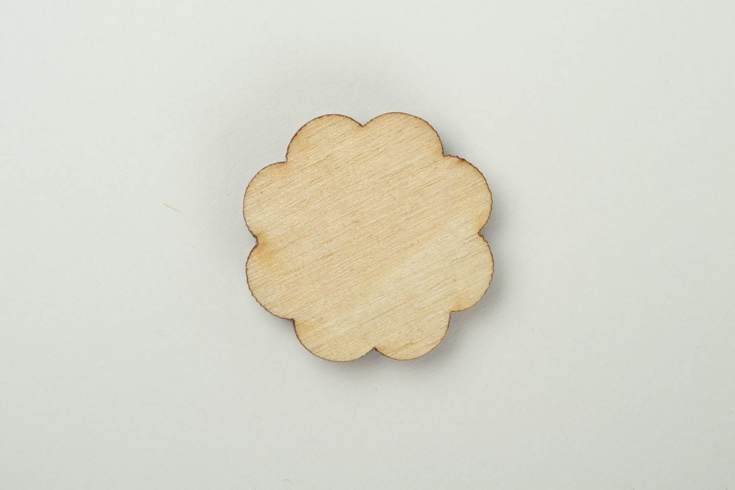 Handmade Figur zum Bemalen Holz Rohling Scrapbooking Material Blume hübsch foto 4