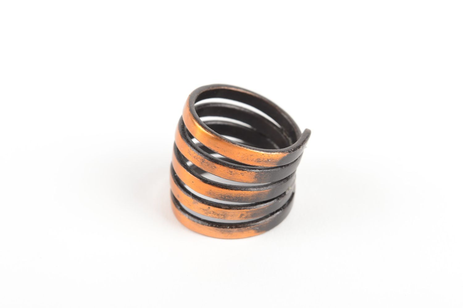 Handmade Ring am Finger Damen Modeschmuck Geschenk für Frau stilvoller Schmuck foto 3