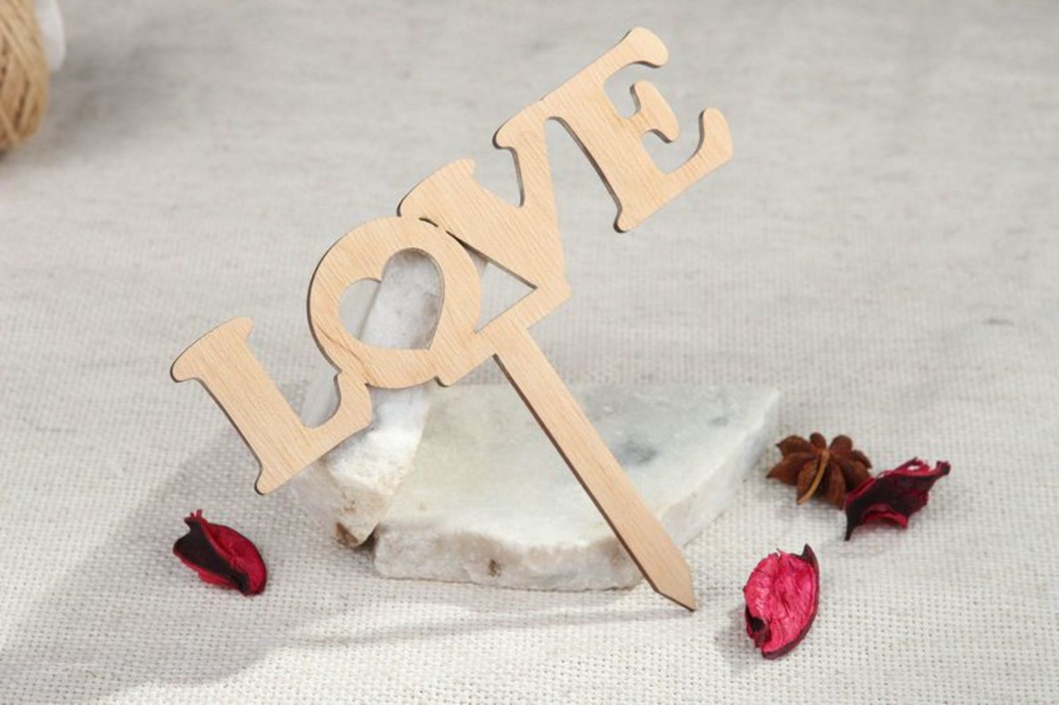 Wooden nameboard LOVE photo 4