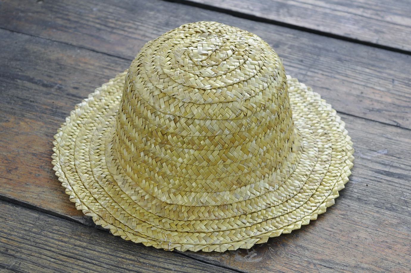 Chapéu de verão de palha foto 4