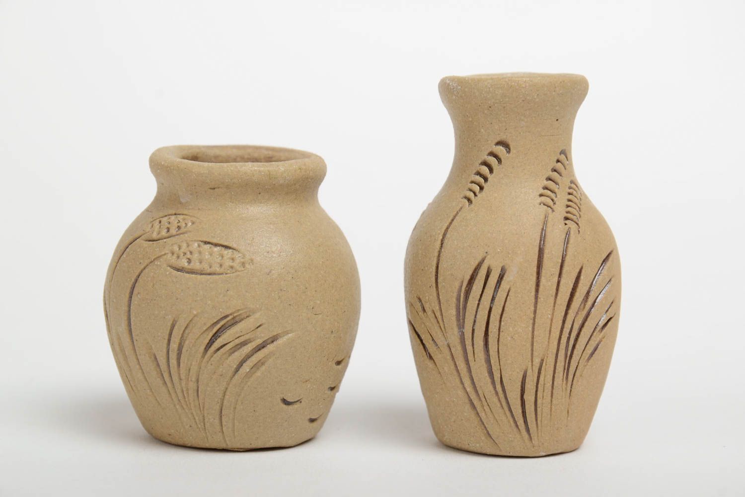 Vase set of 2 mini vases 2 inches tall 0,04 lb photo 2