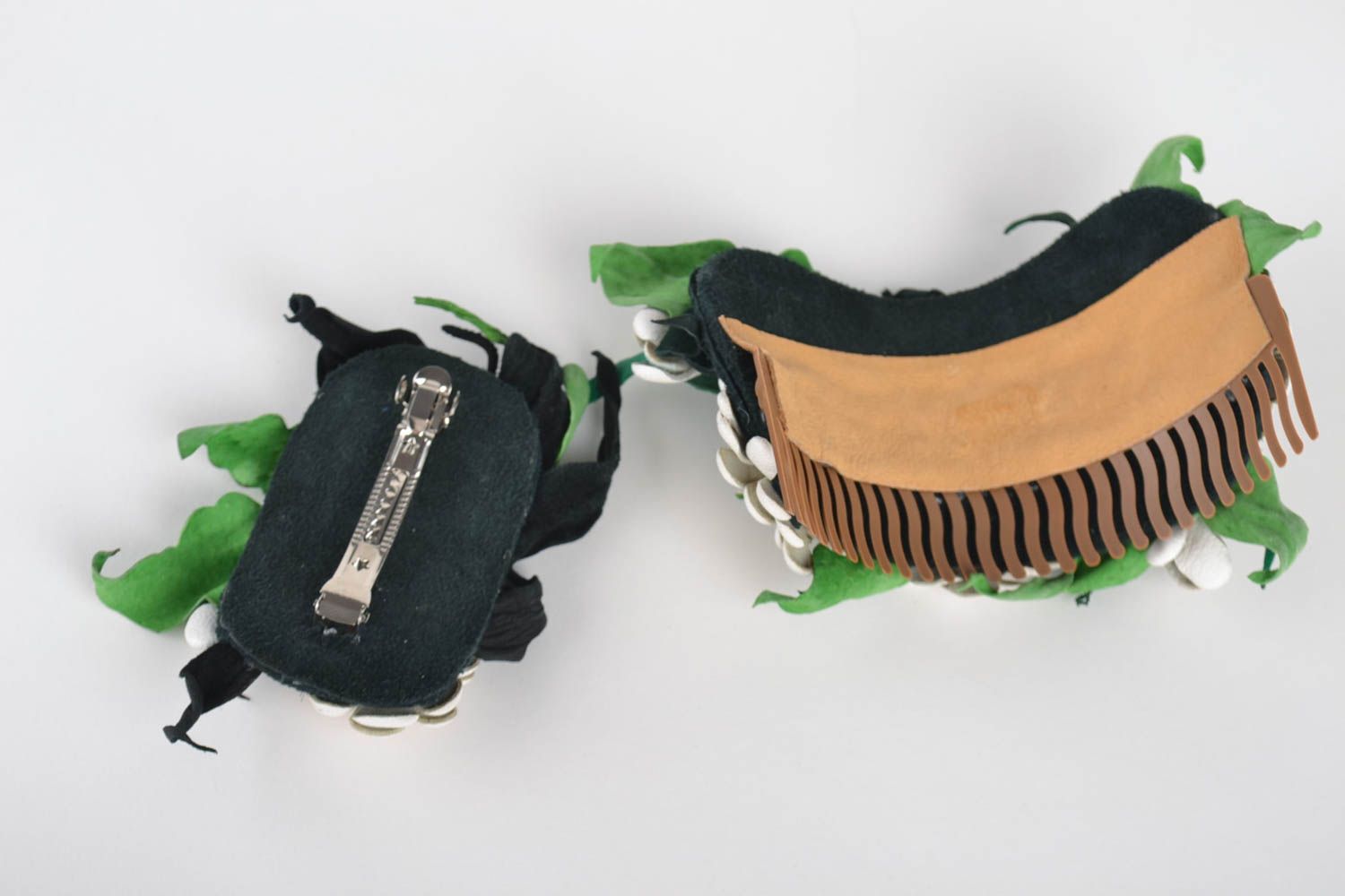 Handmade Haarschmuck Set Haarspangen für Mädchen Geschenk für Mädchen 2 Stück foto 2