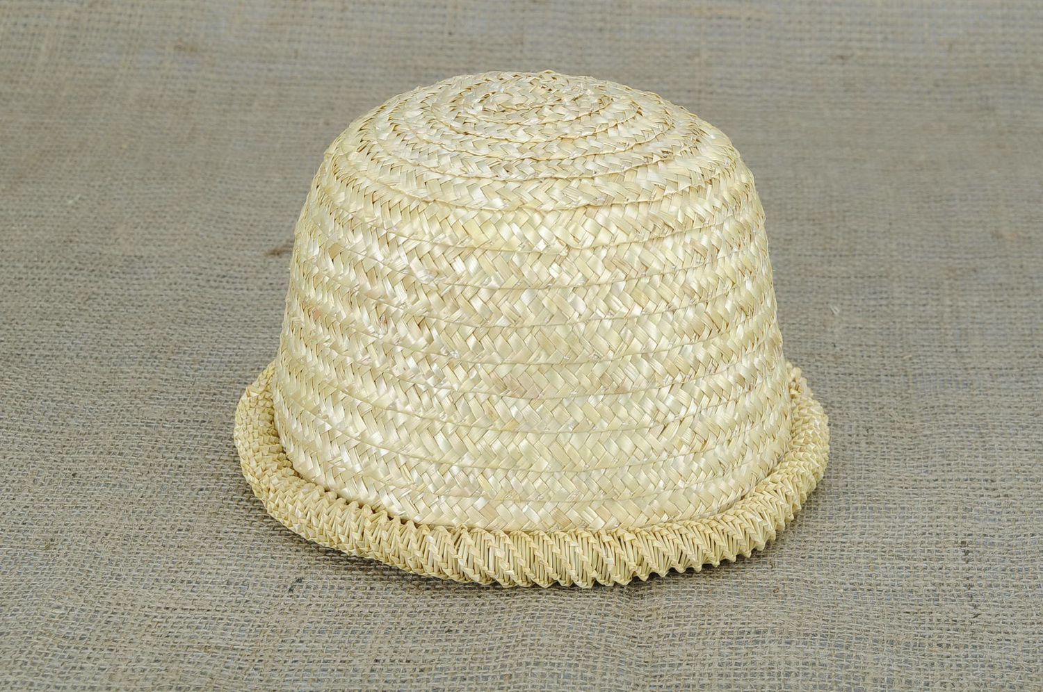 Women's hat made of straw Cap photo 1
