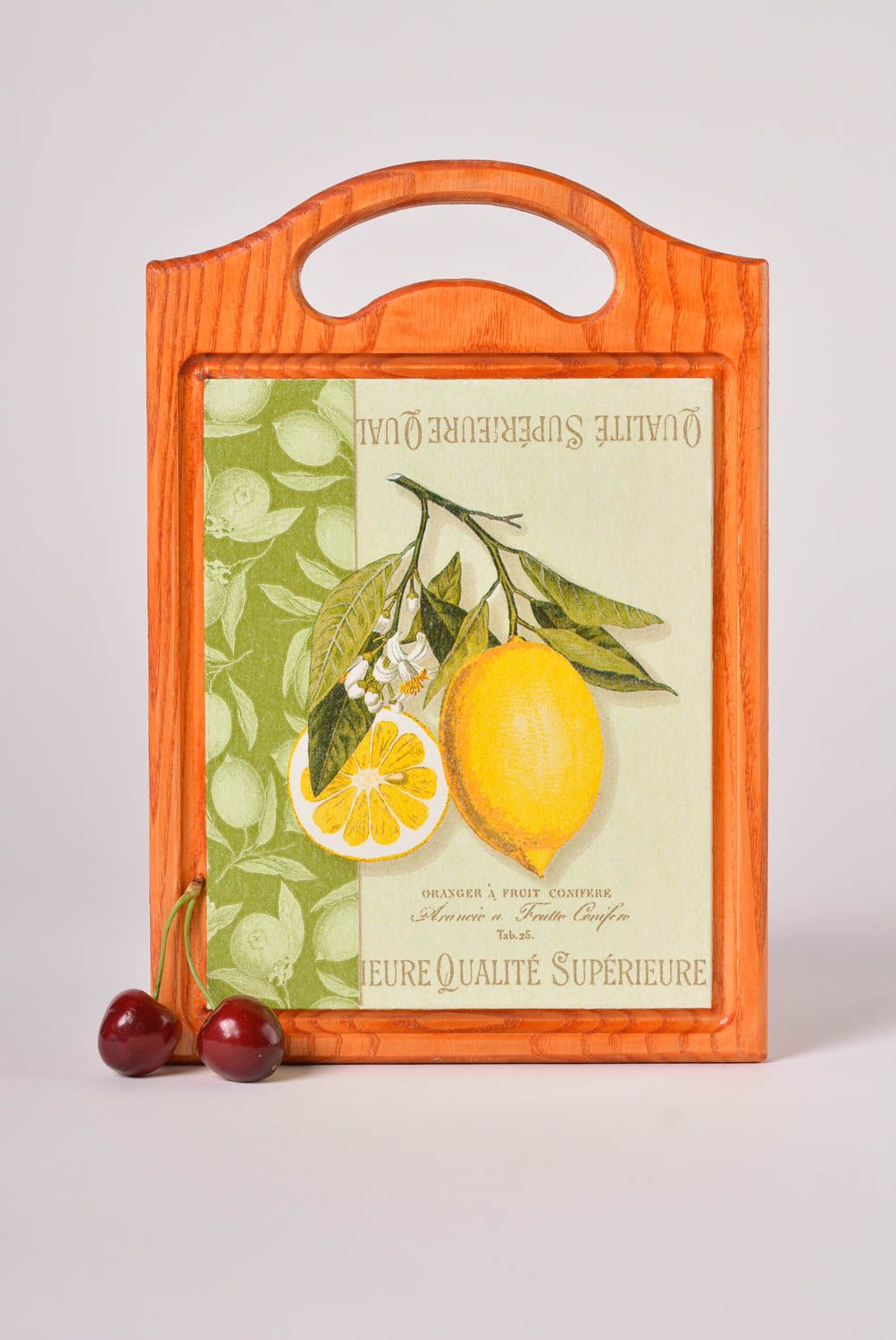 Cutting board wooden decoupage kitchen or dining room decorative accessory photo 5
