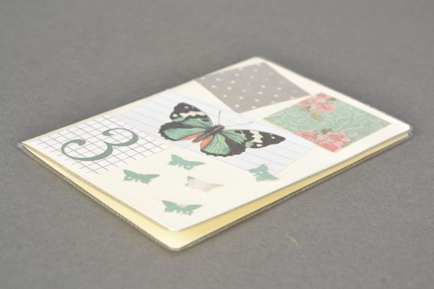 Passhüllen aus Papier Schmetterlinge foto 4