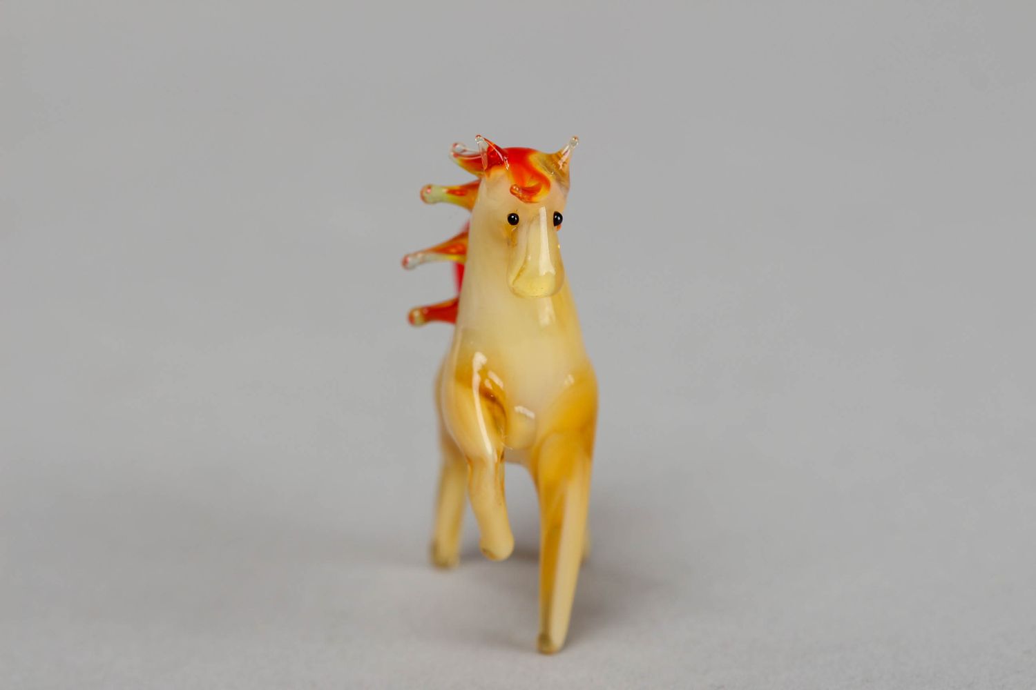 Handmade lampwork glass figurine Horse photo 3